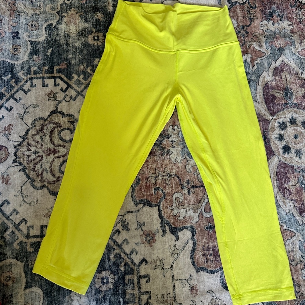 Bright Yellow Lululemon Align
